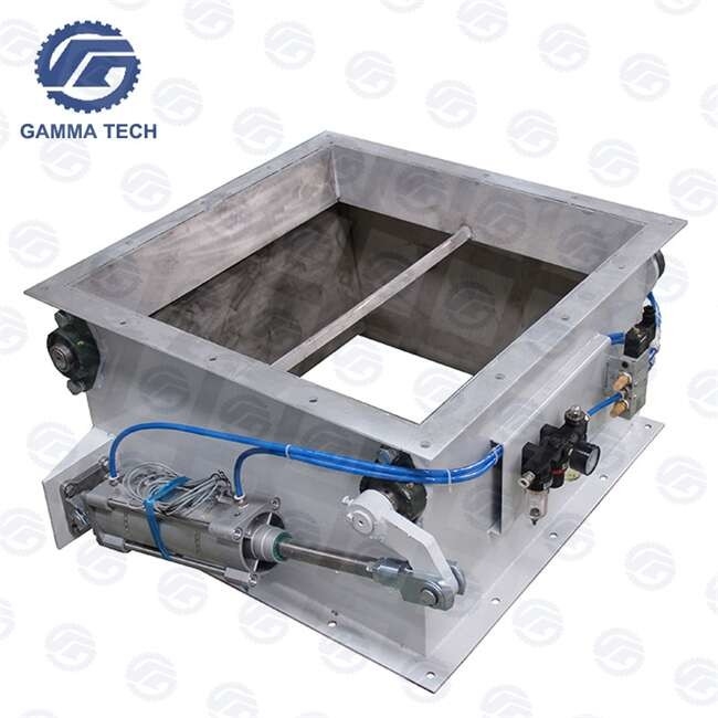 TDFQ Series Square Double-Wing Butterfly Valve Feed Mill Machine