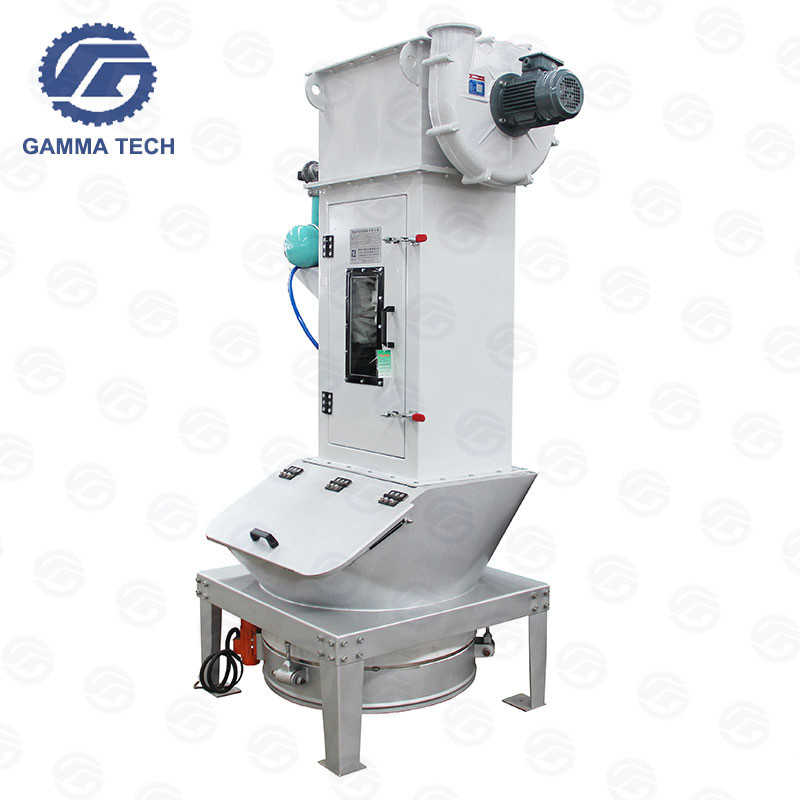 Vibration Feeder With Pulse Dust Jet Filter Feed Mill Machine For Making Feed